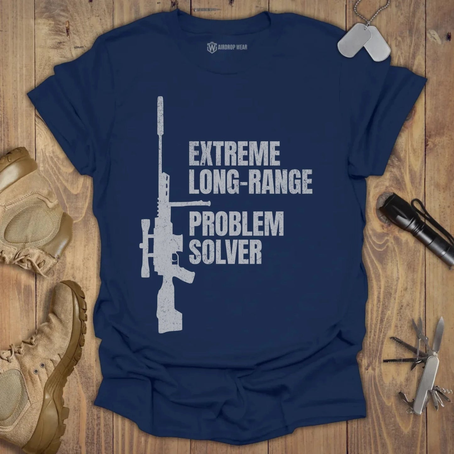 Problem Solver T-shirt Navy