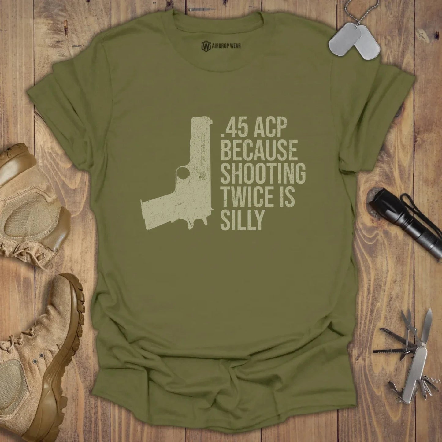 Colt T-shirt Military Green