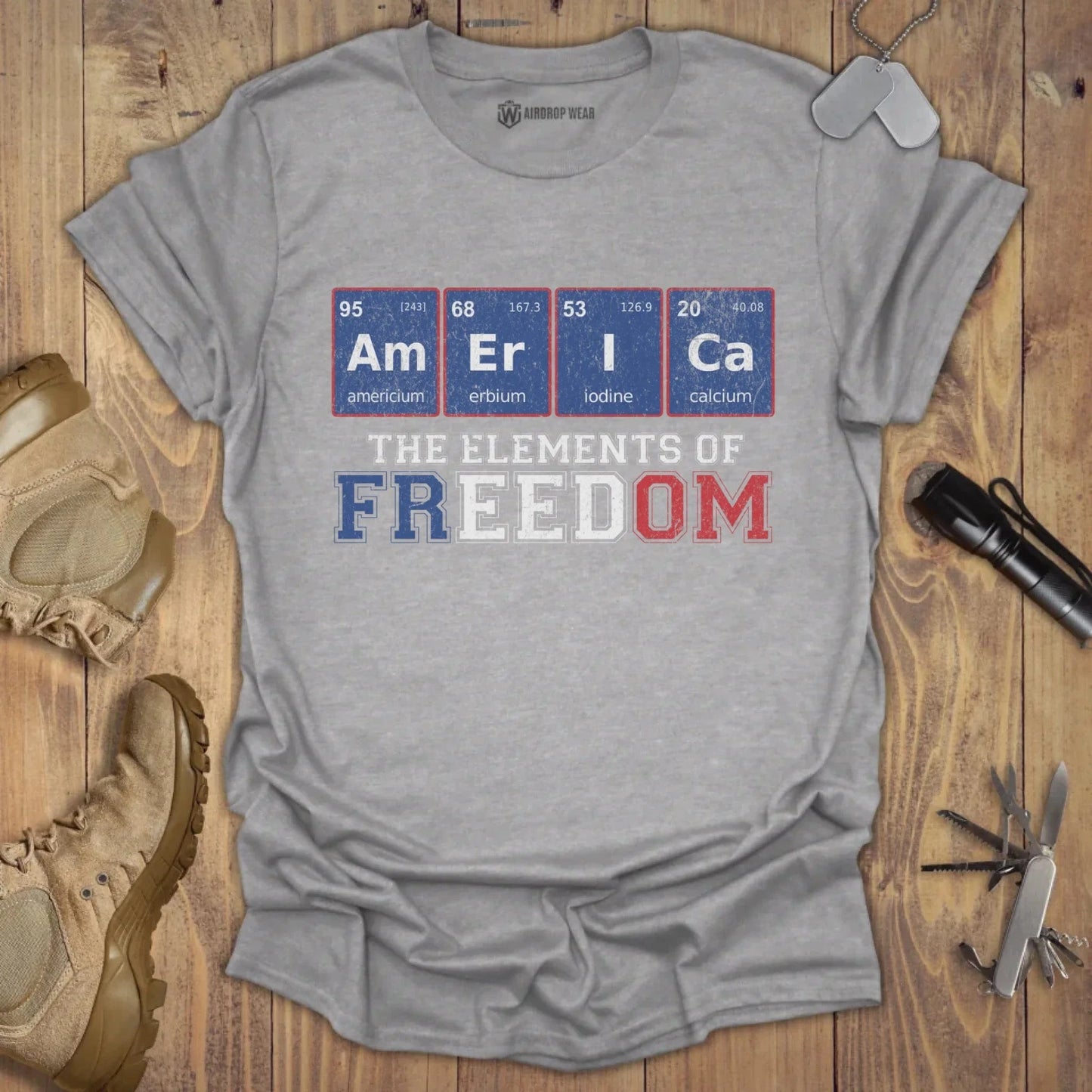 Elements Of Freedom T-shirt Sport Grey