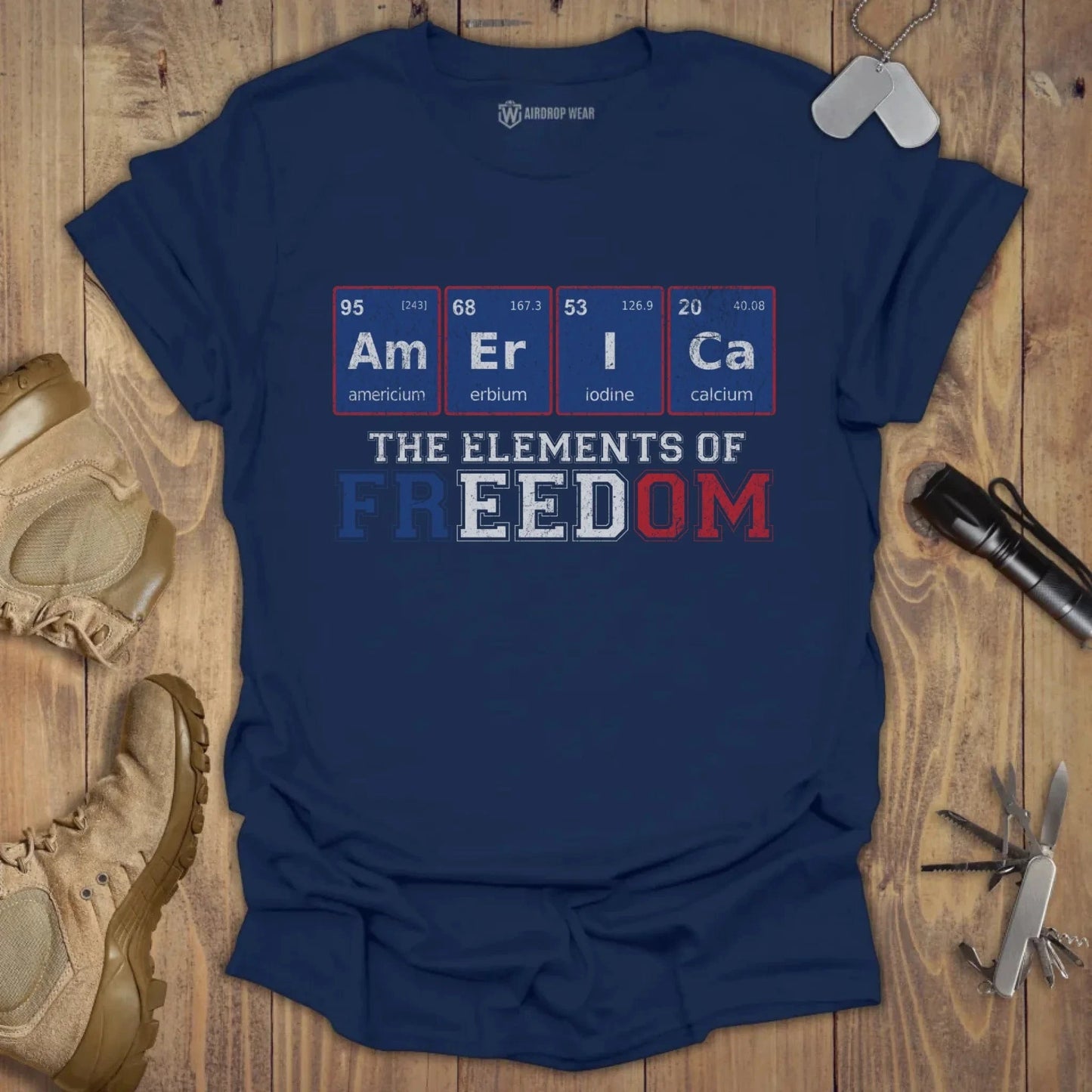 Elements Of Freedom T-shirt Navy
