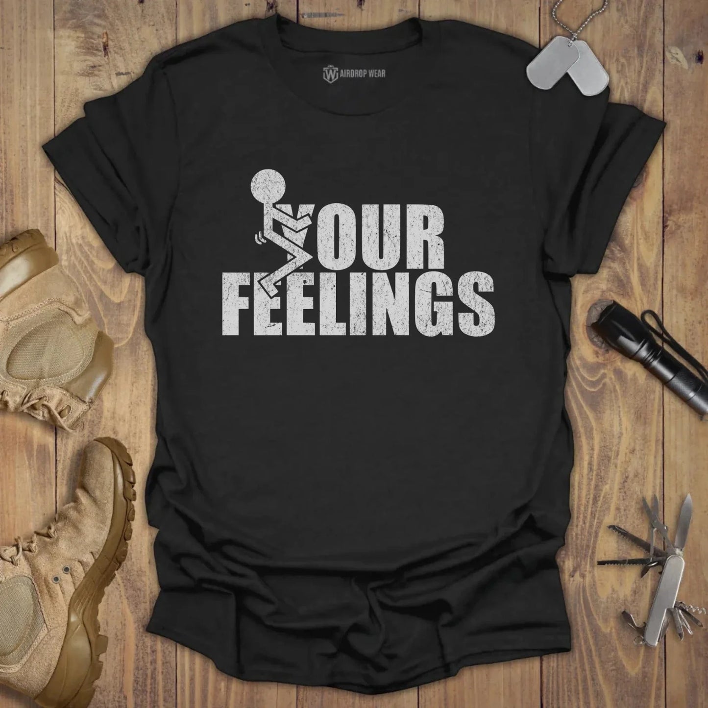 F* Your Feelings T-shirt Black
