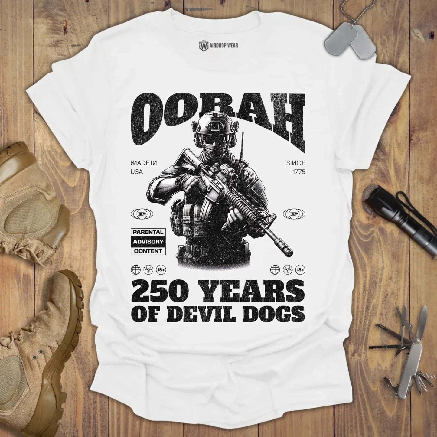 Oorah T-shirt White