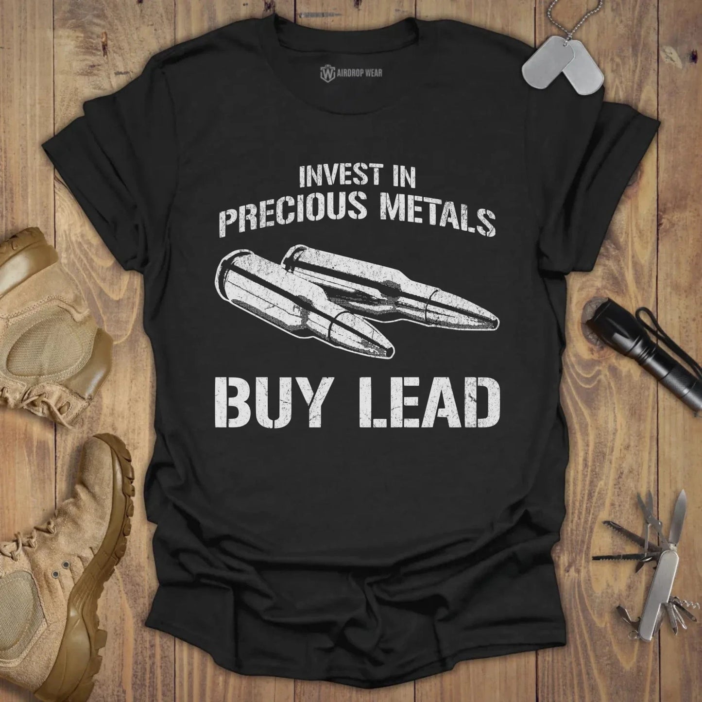Precious Metals T-shirt Black