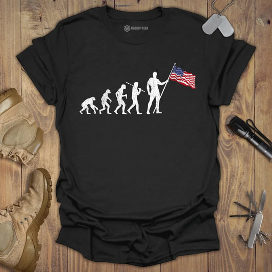 Evolution T-shirt Black