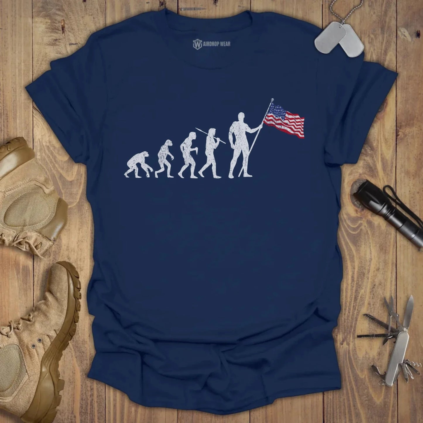 Evolution T-shirt Navy