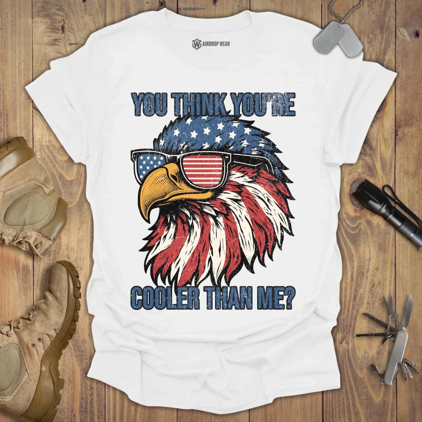 Cooler Than Me T-shirt White