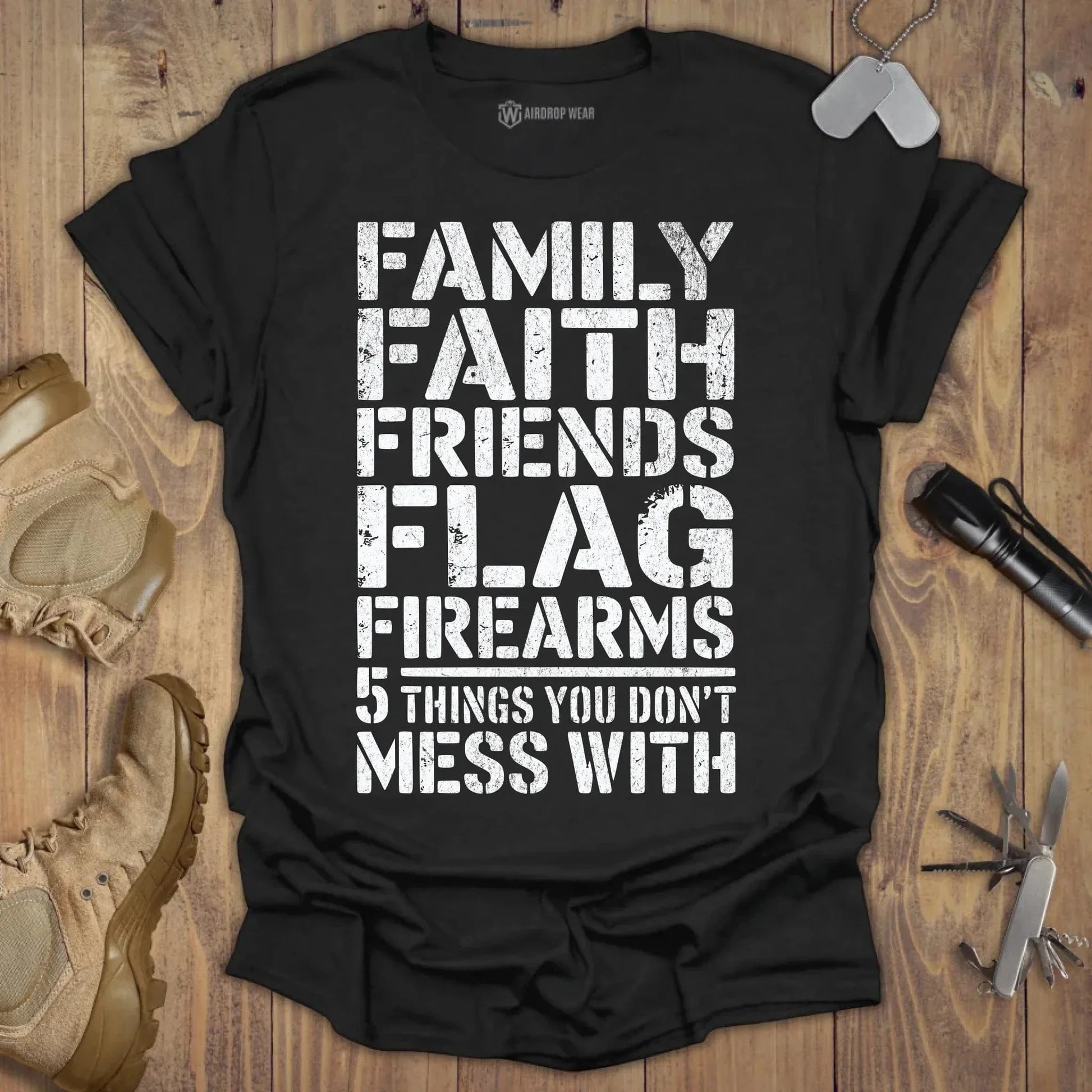 5 Things T-shirt Black