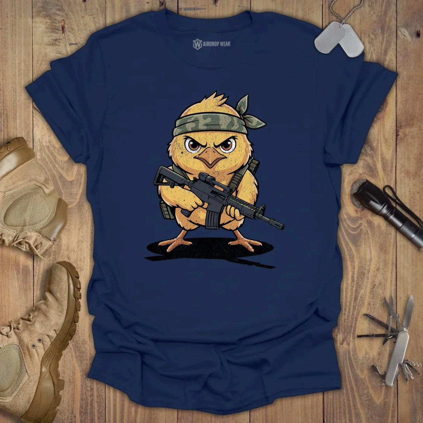 Tactical Chick T-shirt Navy