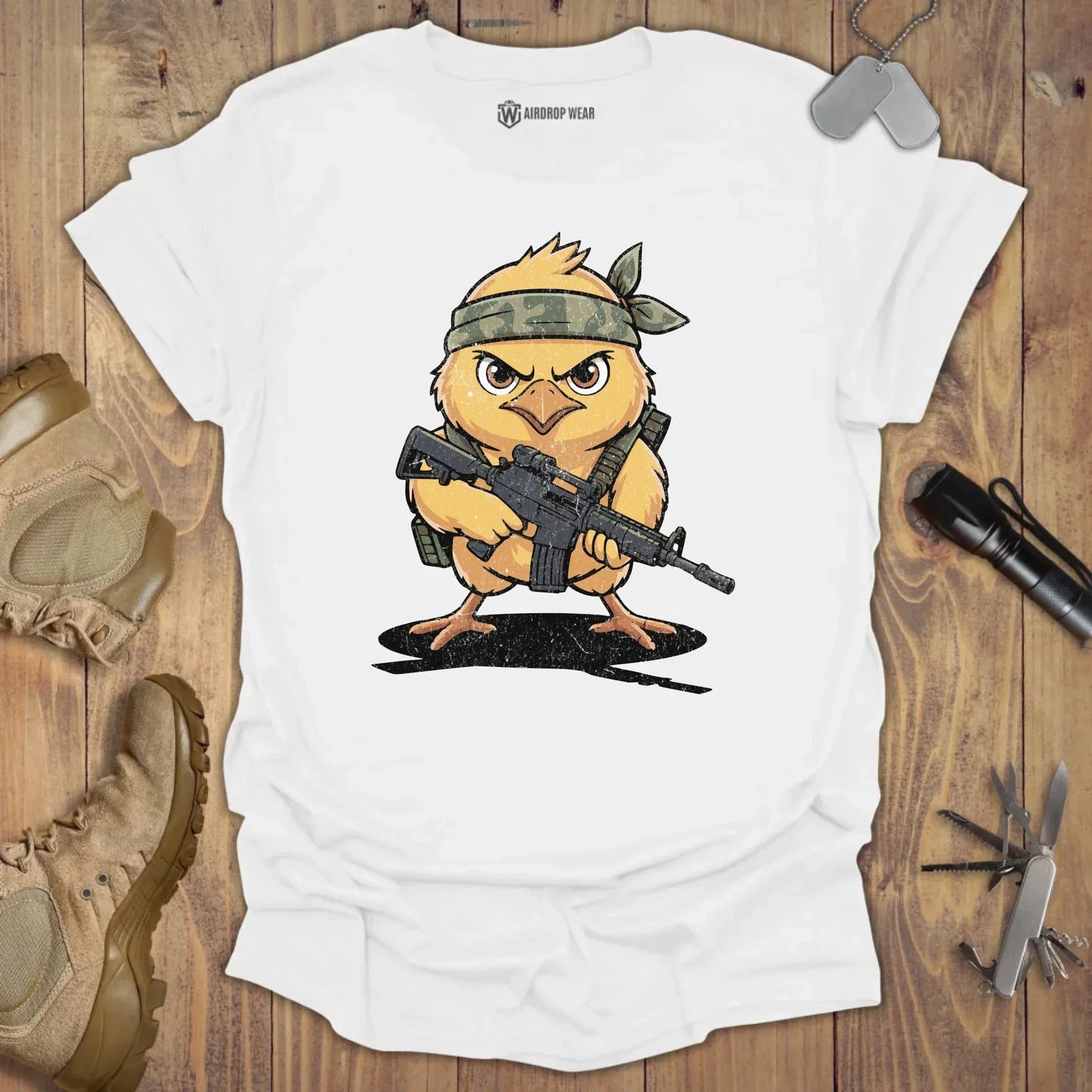 Tactical Chick T-shirt White