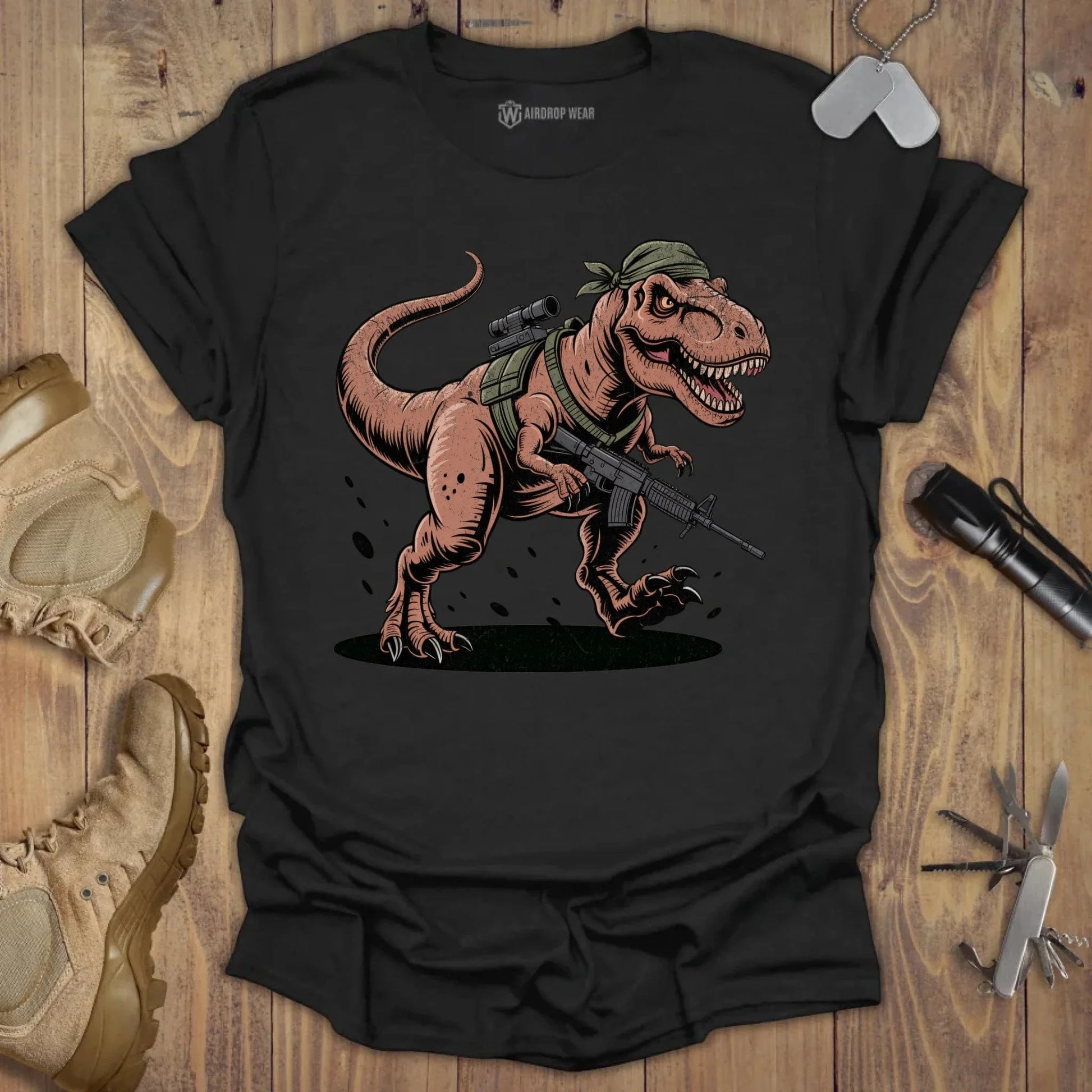 Jurassic Ops T-shirt Black