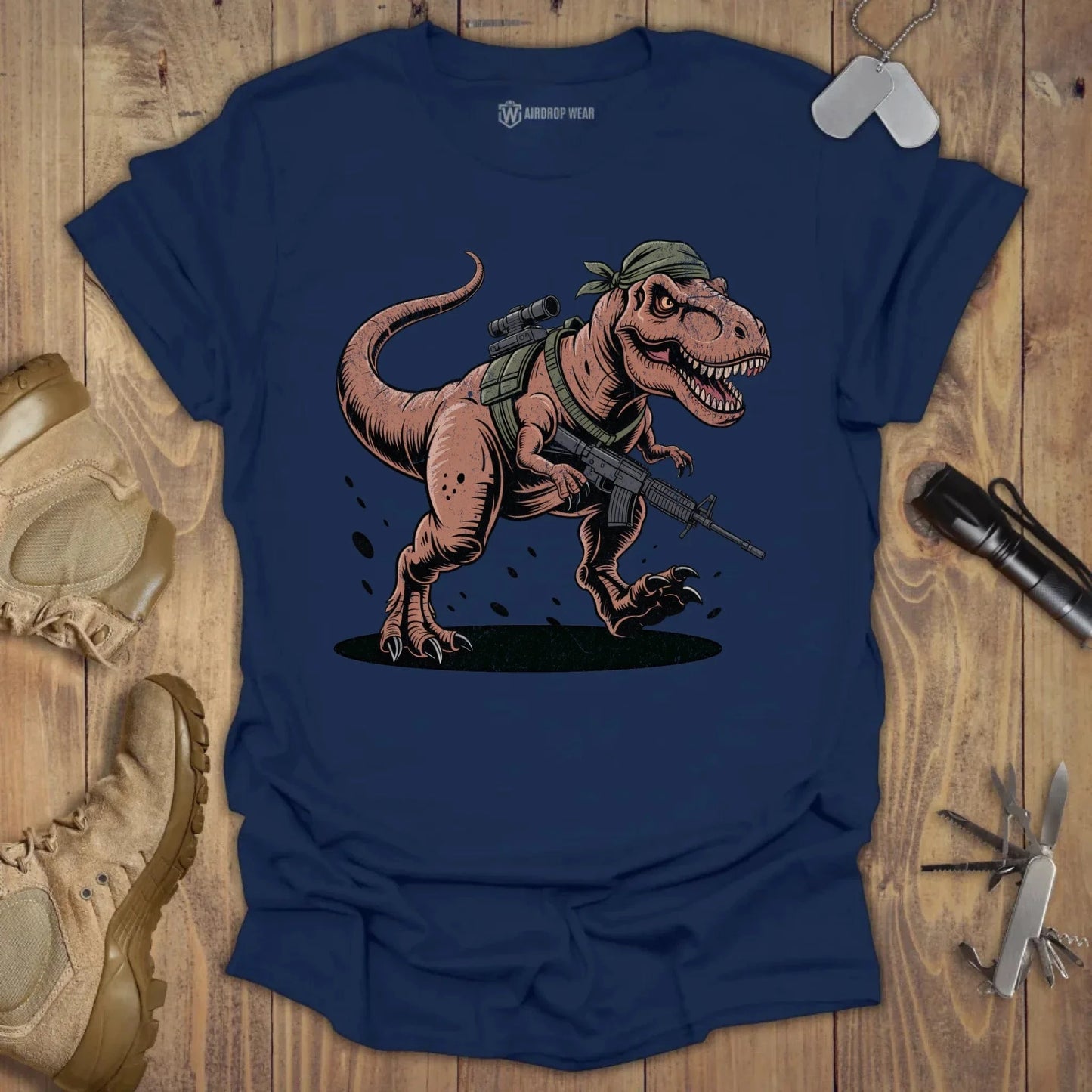 Jurassic Ops T-shirt Navy