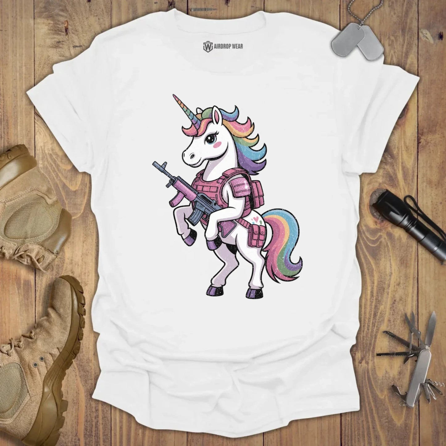 Unicorn Unit T-shirt White